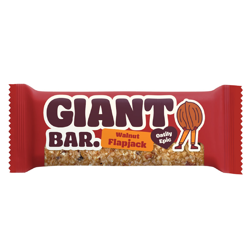Ma Baker Walnut Flapjack Giant Bar 90g