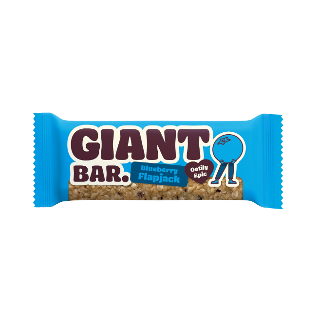 Ma Baker Blueberry Flapjack Giant Bar 90g