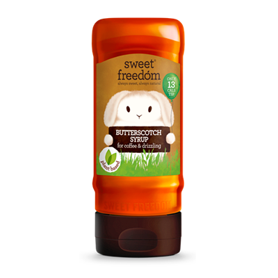 Sweet Freedom Butterscotch Syrup 350g