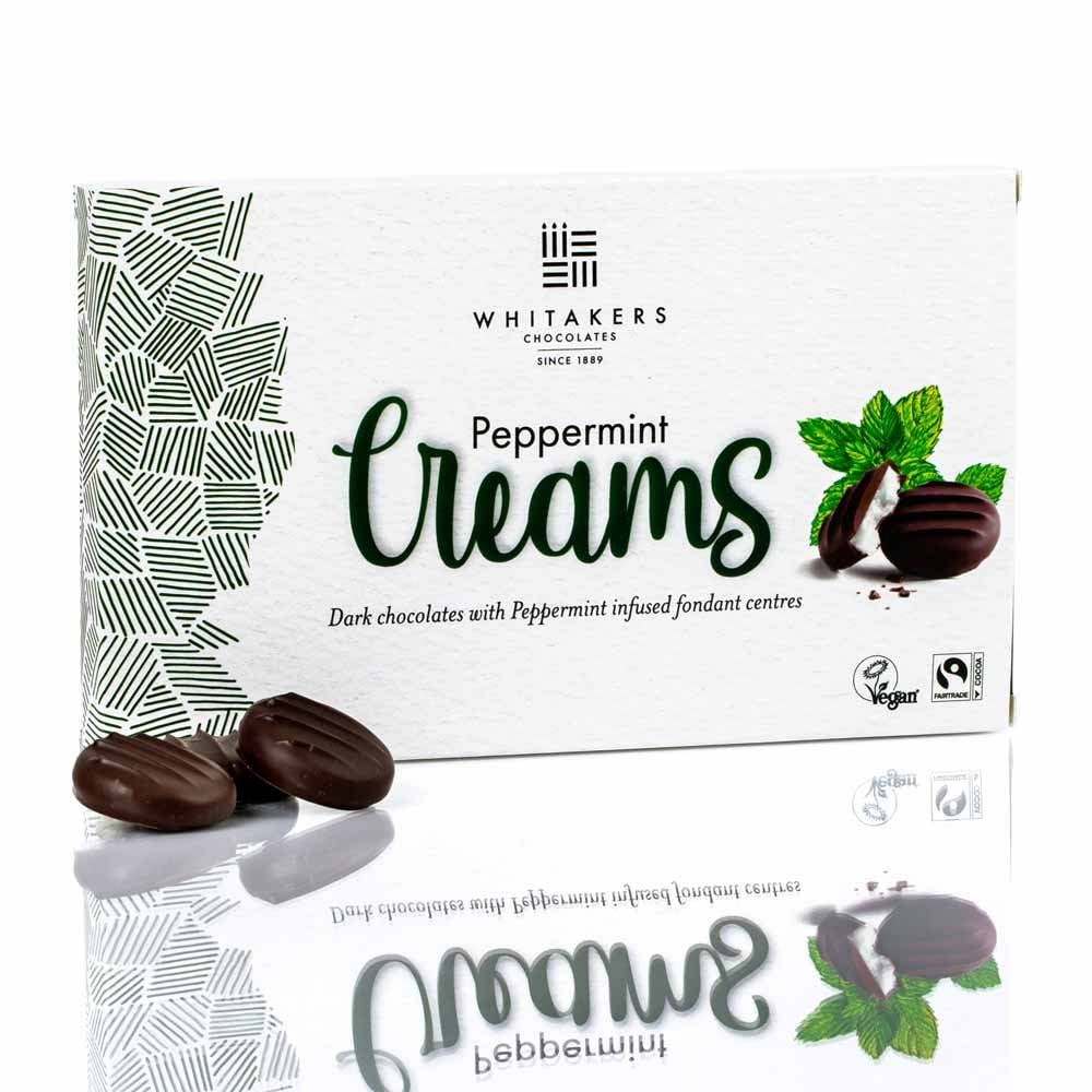 Whitakers Dark Chocolate Peppermint Creams 150g