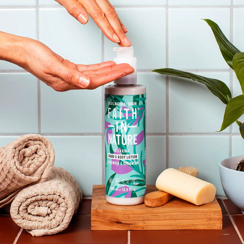 Faith in Nature Lavender & Geranium Hand & Body Lotion 400ml