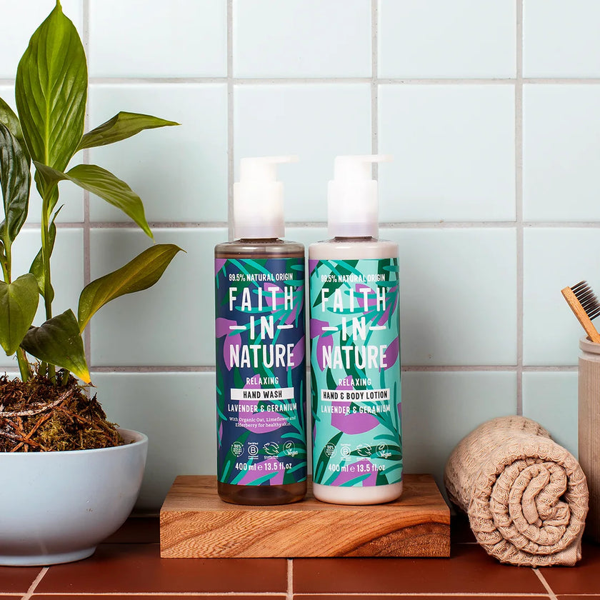 Faith in Nature Lavender & Geranium Hand & Body Lotion 400ml