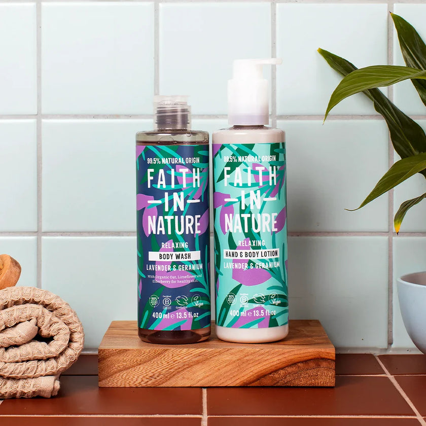 Faith in Nature Lavender & Geranium Hand & Body Lotion 400ml