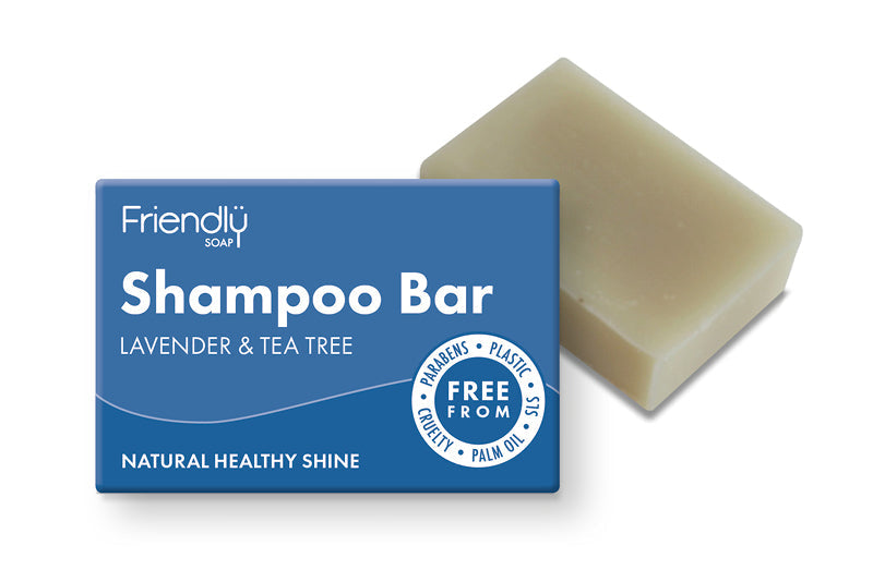 Friendly Soap Natural Shampoo Bar Lavender & Tea Tree 95g