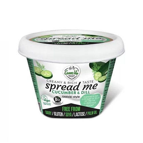 GreenVie Spread Me with Cucumber & Dill (Tzatziki Style) 200g