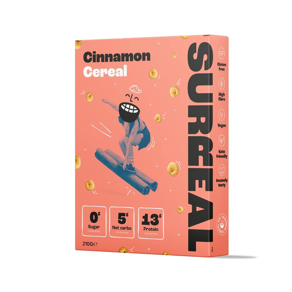 Surreal Cinnamon High Protein Cereal 240g
