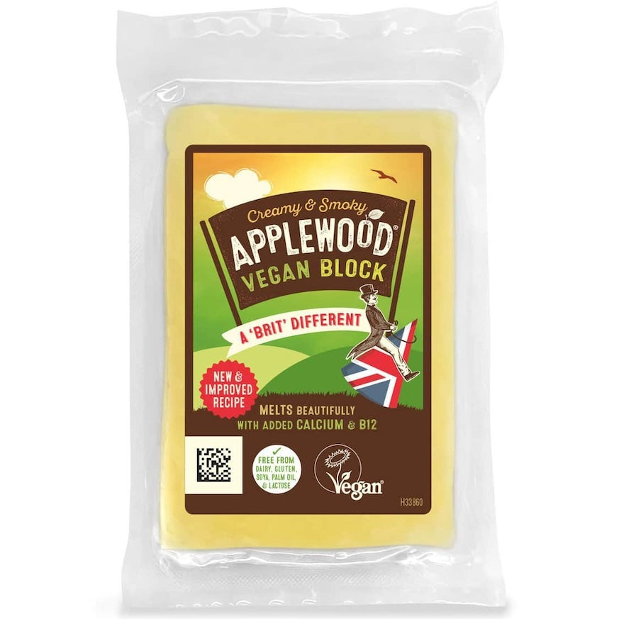 Applewood Smoky Vegan Cheese Block 200g