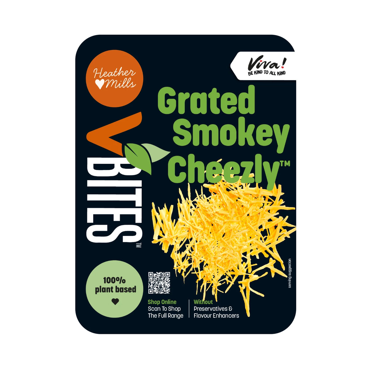 Grated Pizza Smokey Vegan Cheese