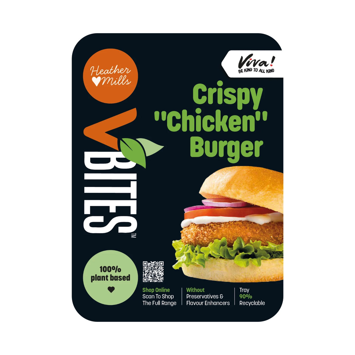 VBites Crispy Chicken Burger