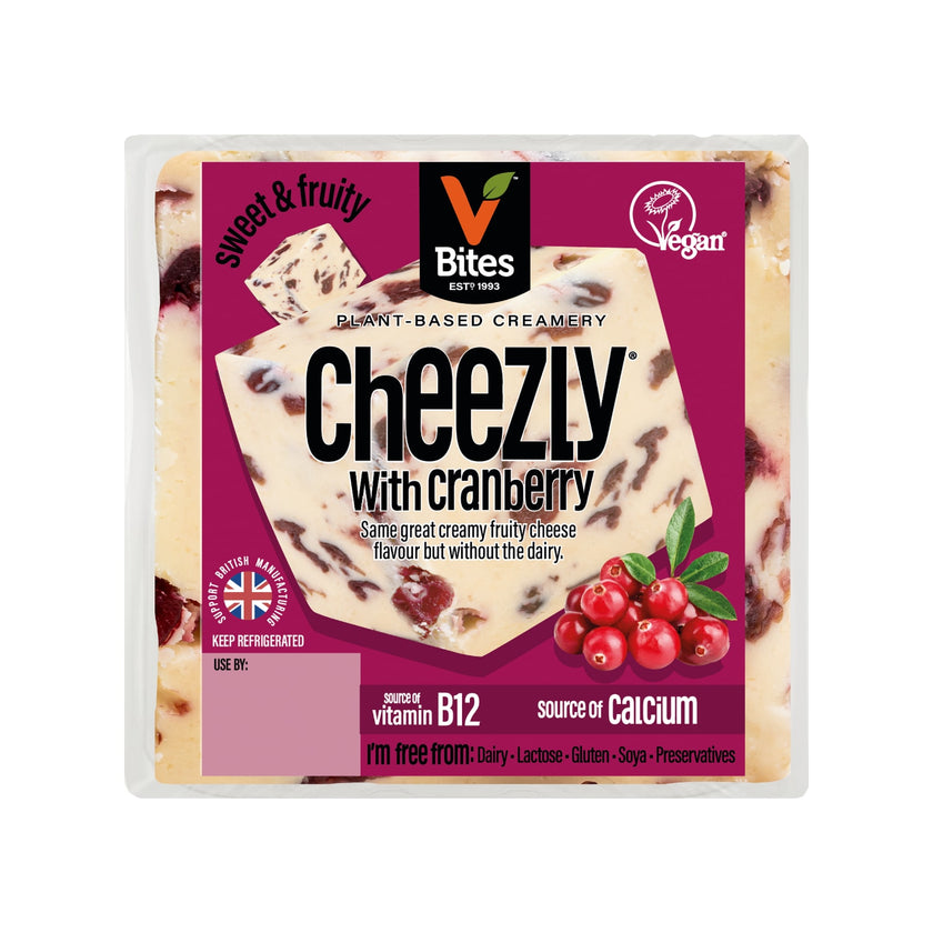 CRANBERRY CHEEZLY® BLOCK 180g