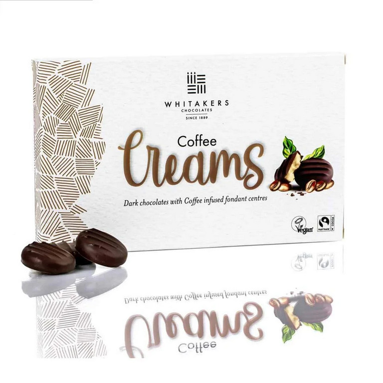 Whitakers Dark Chocolate Coffee Creams 150g