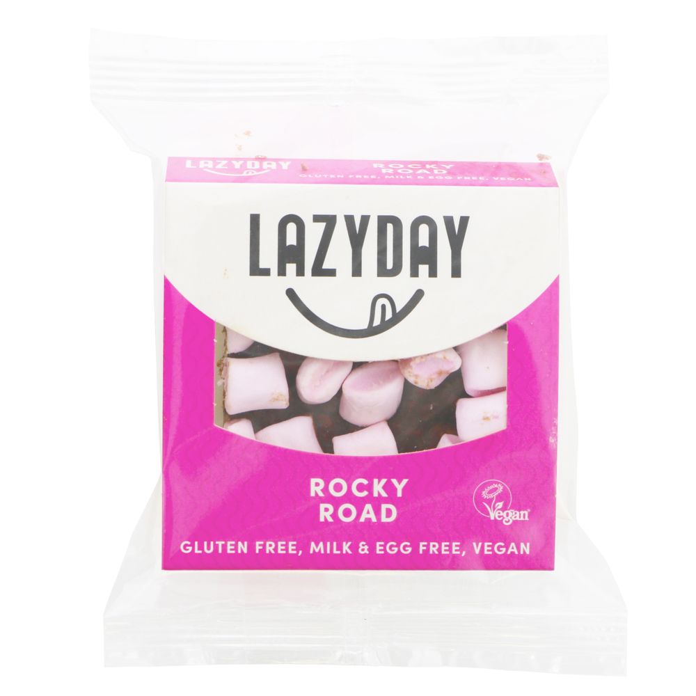 Lazy Day Gluten Free Belgian Chocolate Rocky Road 50g Snack Pack